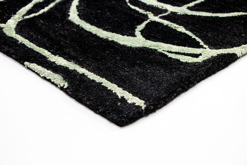 Tapis design - 243 x 152 cm - bleu