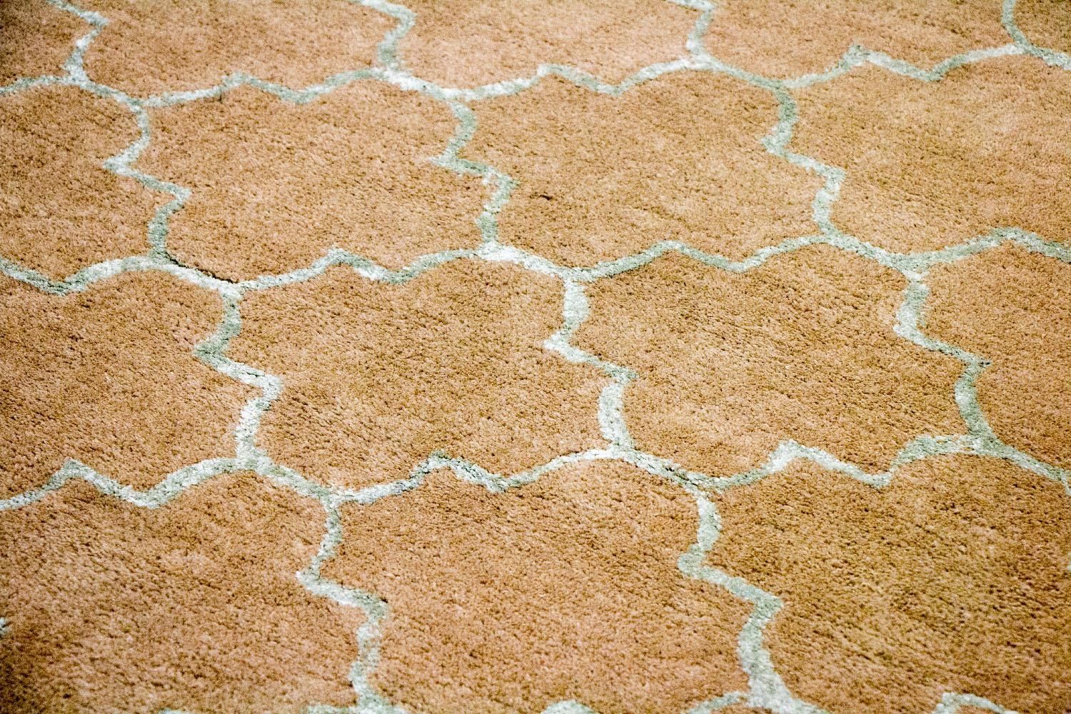 Tapis en laine - 244 x 155 cm - beige