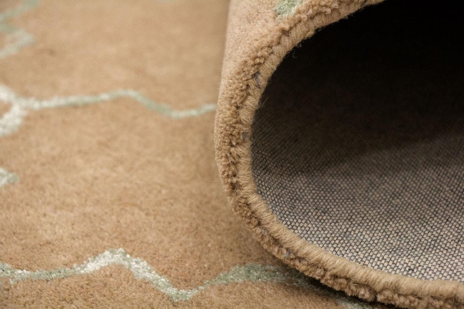 Tapis en laine - 244 x 155 cm - beige