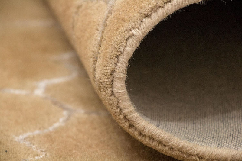 Tapis en laine - 246 x 156 cm - beige