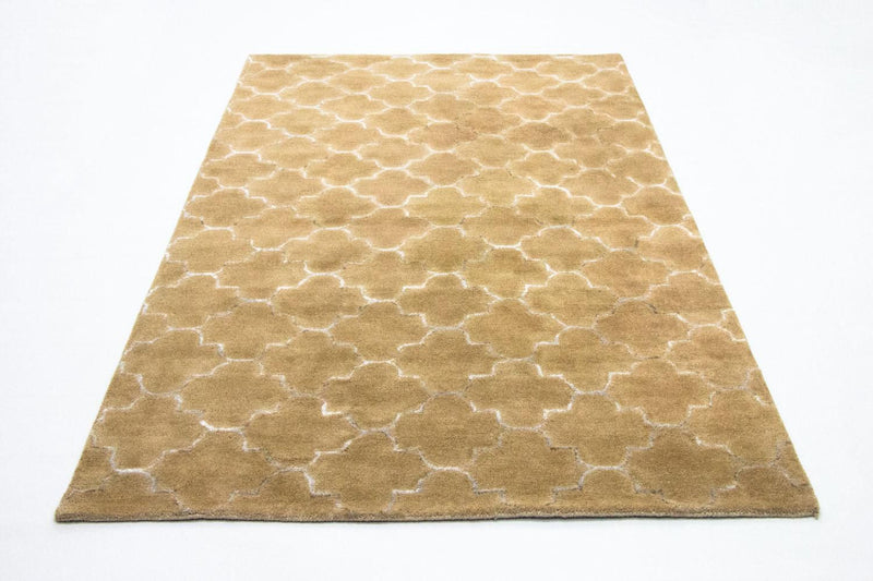 Tapis en laine - 246 x 156 cm - beige