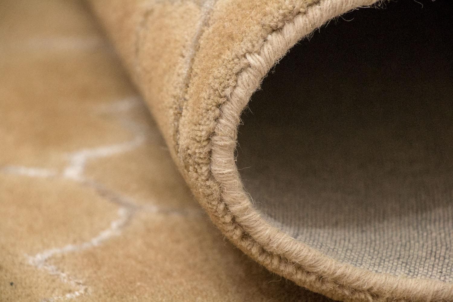 Tapis en laine - 246 x 156 cm - beige