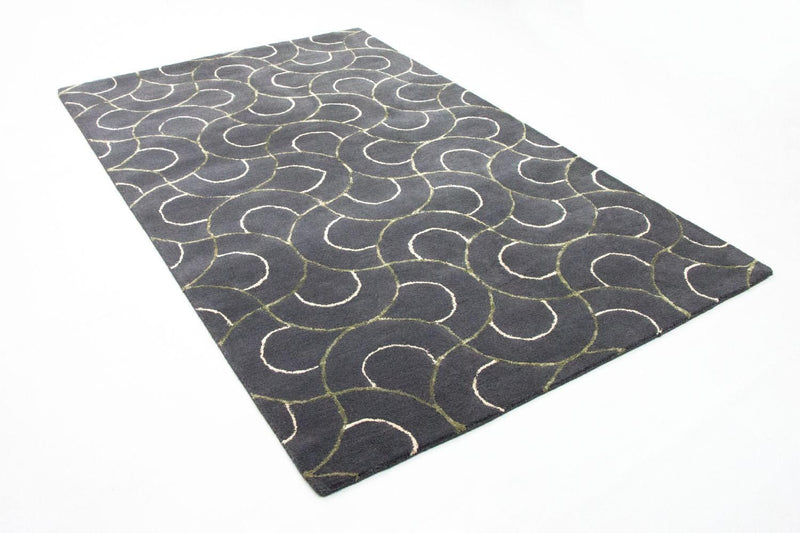Designer Teppich 242 x 152 cm Wohnzimmer Teppich