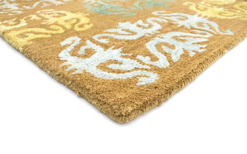 Tapis design - 263 x 181 cm - marron