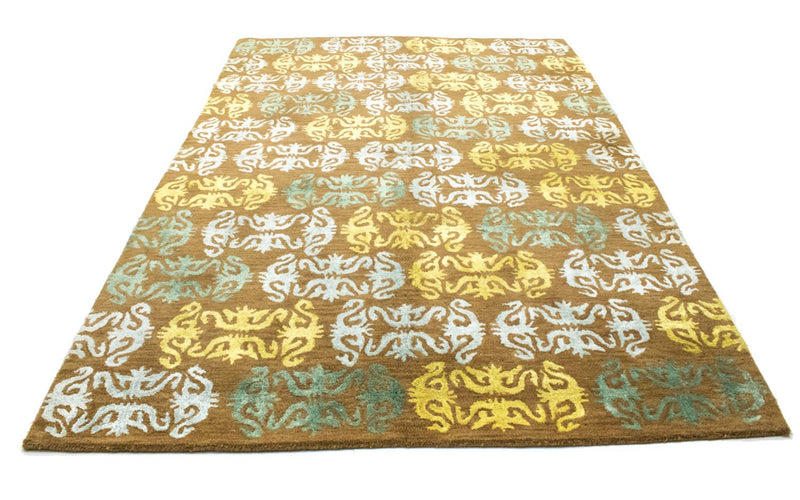 Tapis design - 263 x 181 cm - marron