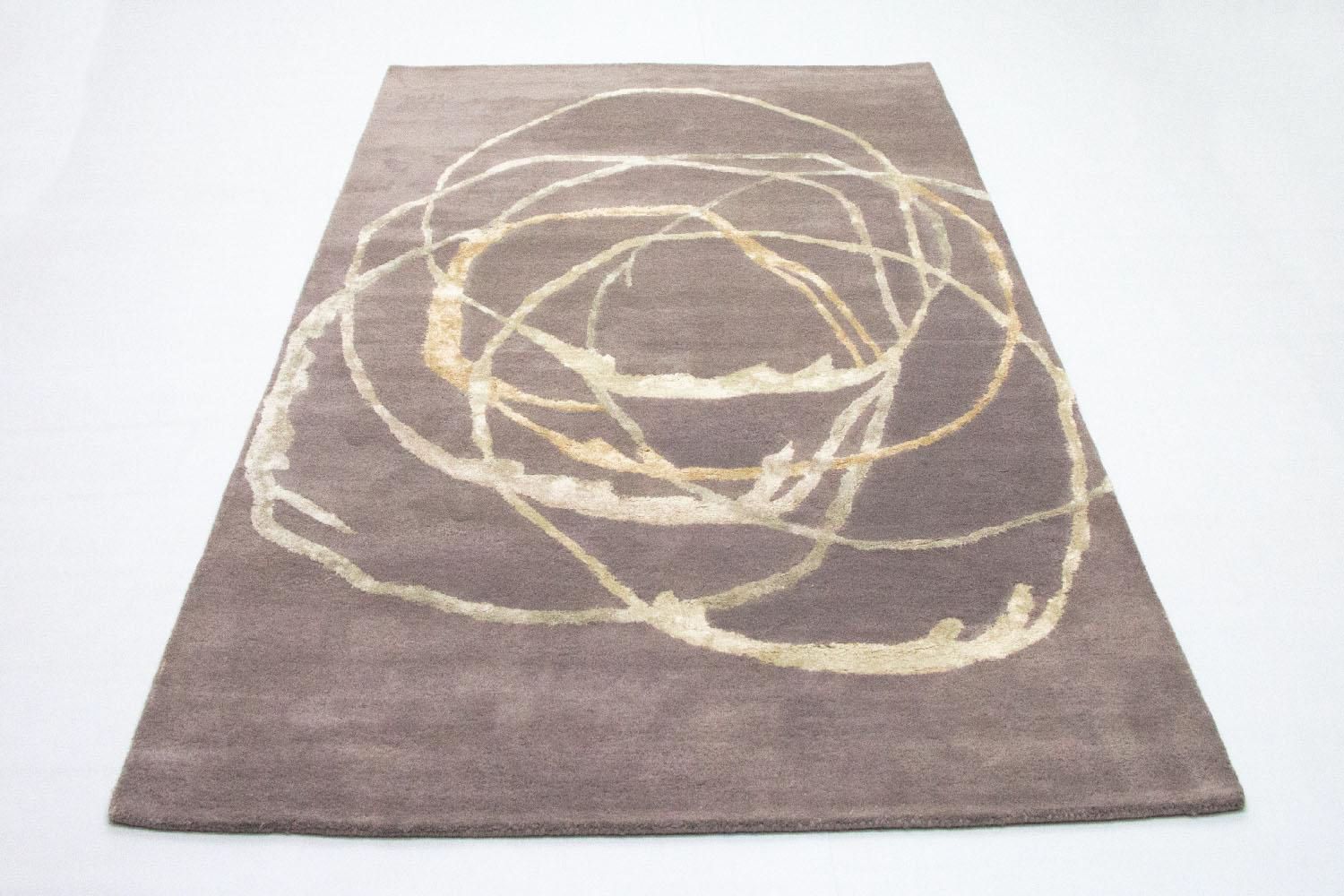 Tapis design - 245 x 155 cm - violet