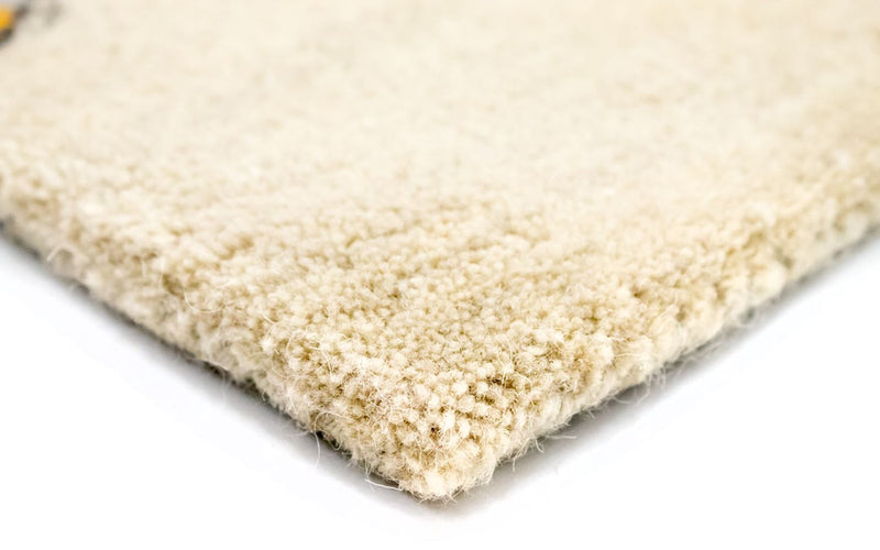 Tapis design - 243 x 152 cm - beige