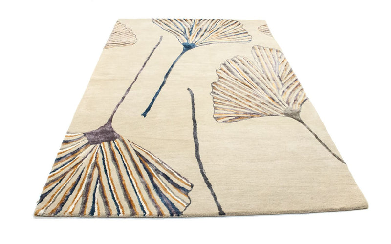 Tapis design - 243 x 152 cm - beige