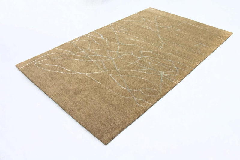 Tapis design - 243 x 150 cm - marron