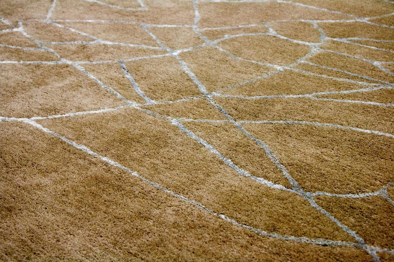 Tapis design - 243 x 150 cm - marron