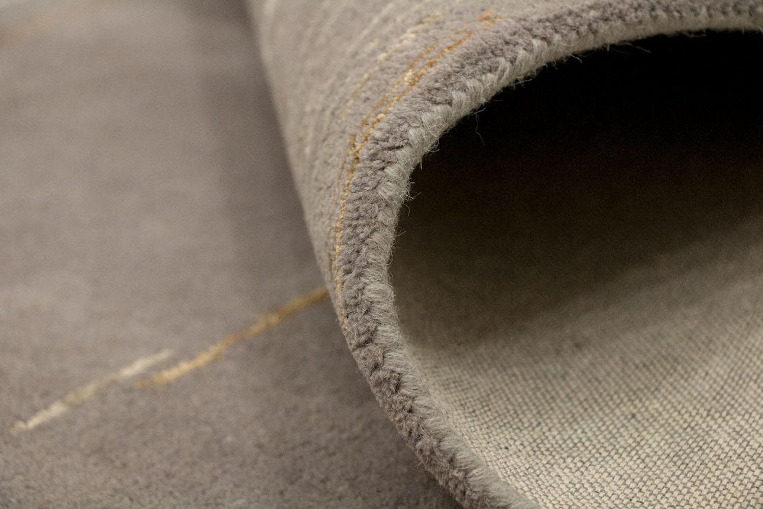 Tapis design - 242 x 151 cm - marron