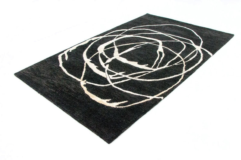 Tapis design - 245 x 153 cm - bleu