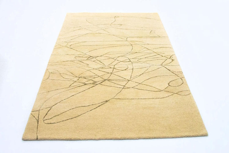 Tapis design - 239 x 152 cm - beige