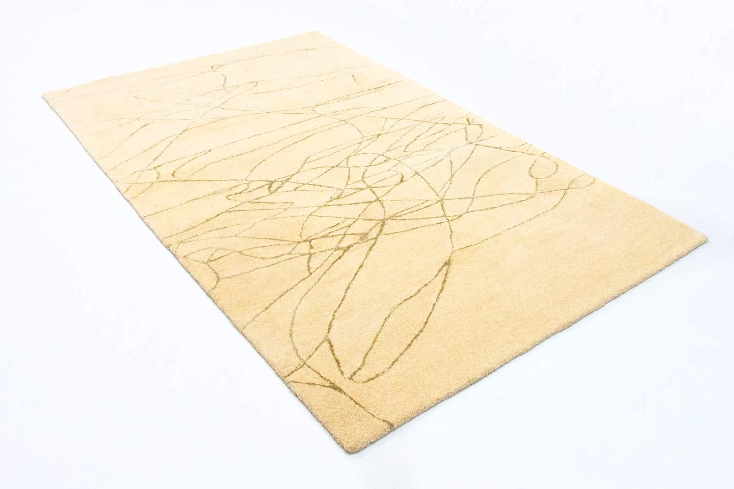 Tapis design - 239 x 152 cm - beige