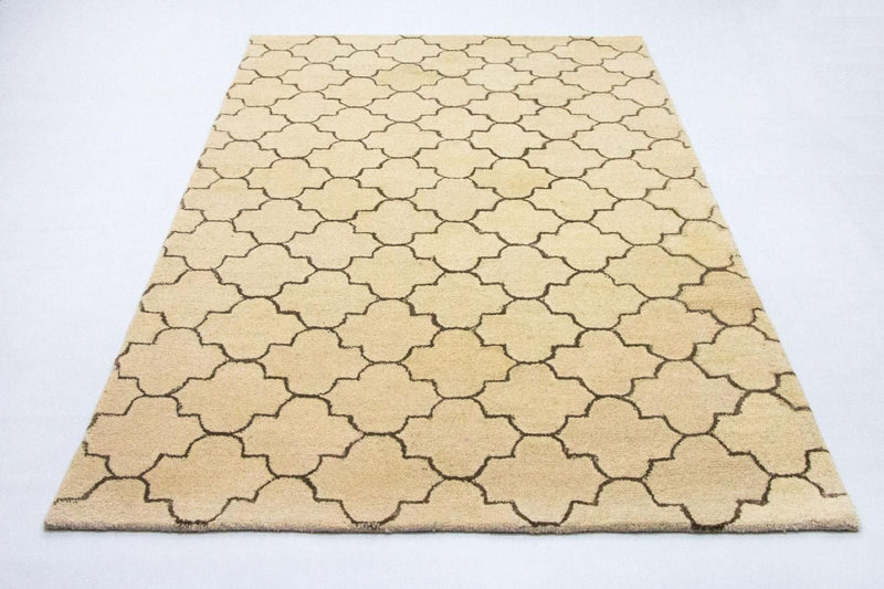 Tapis en laine - 245 x 156 cm - beige