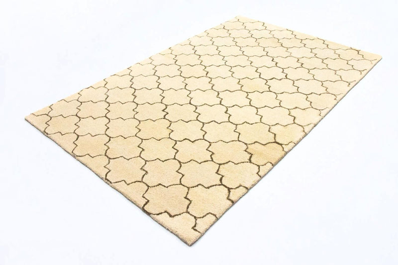 Tapis en laine - 245 x 156 cm - beige