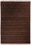 Tapis Kelim - Tendance - 200 x 140 cm - marron foncé