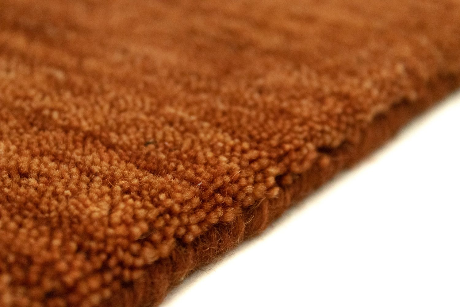 Tapis de couloir Tapis Gabbeh - Softy - 400 x 80 cm - marron