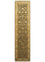 Tapis de couloir Tapis en laine - 300 x 75 cm - vert