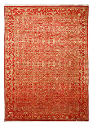 Tapis en laine - 395 x 295 cm - orange
