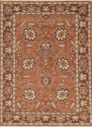Tapis en laine - 360 x 270 cm - orange