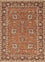 Tapis en laine - 360 x 270 cm - orange