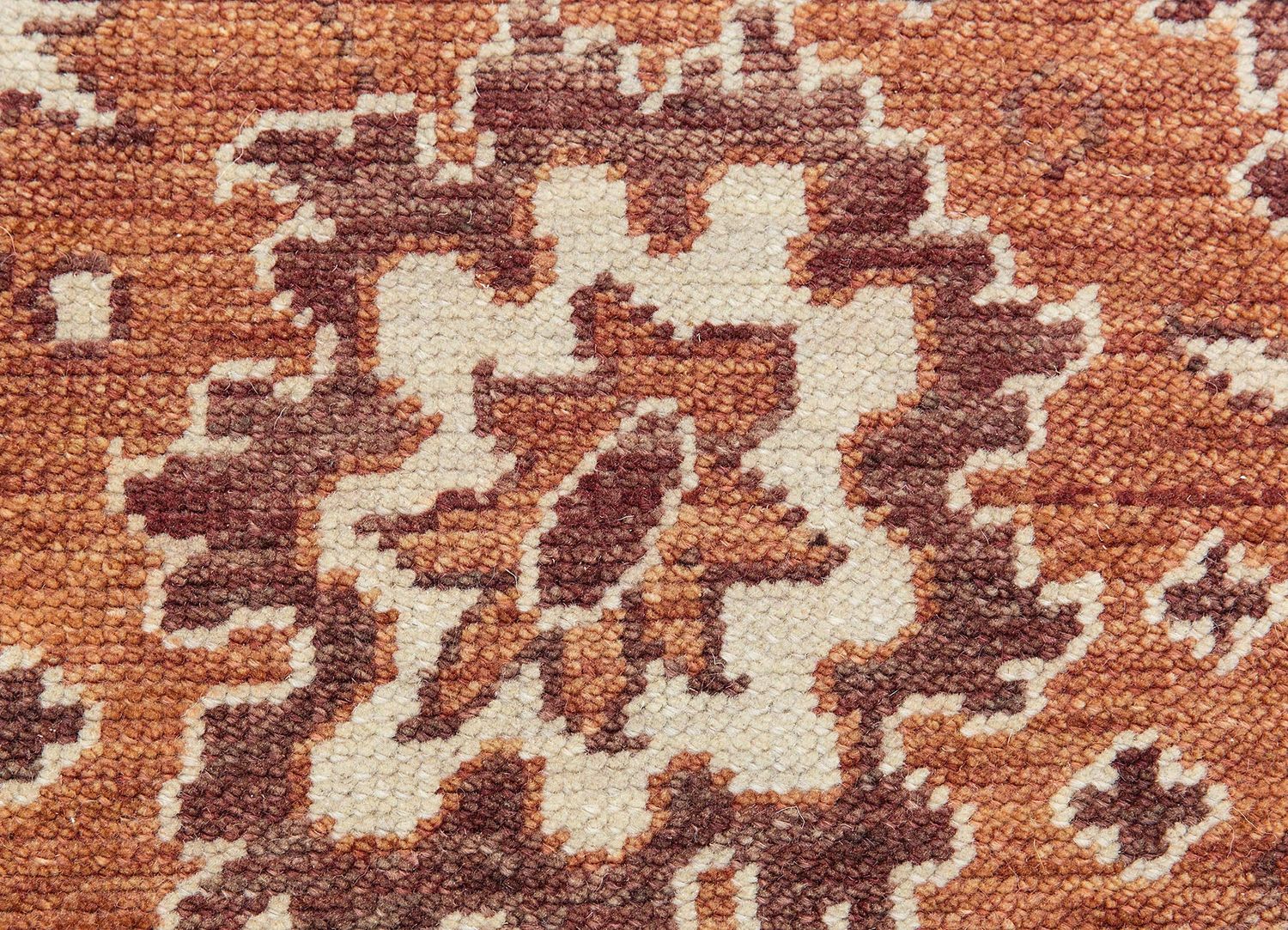 Tapis en laine - 360 x 270 cm - orange