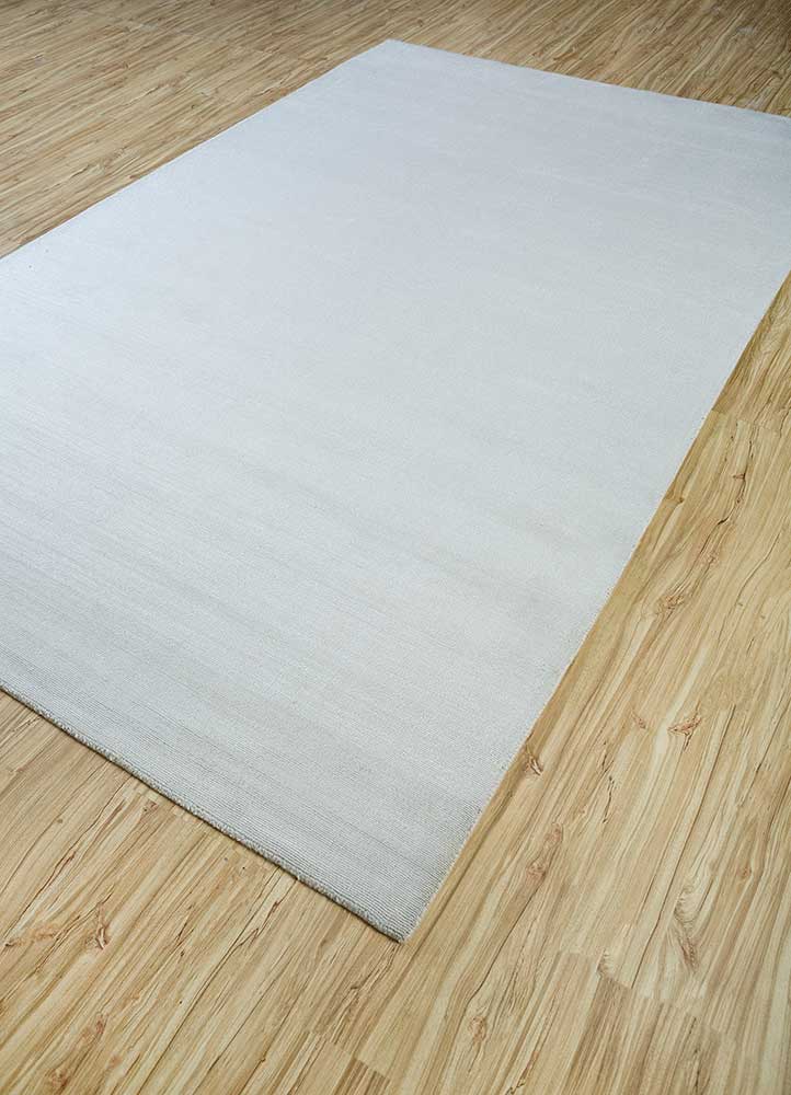 Tapis en viscose - 240 x 150 cm - gris clair
