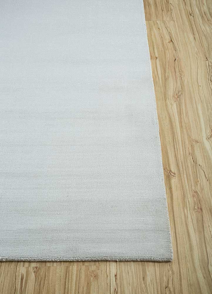 Tapis en viscose - 240 x 150 cm - gris clair