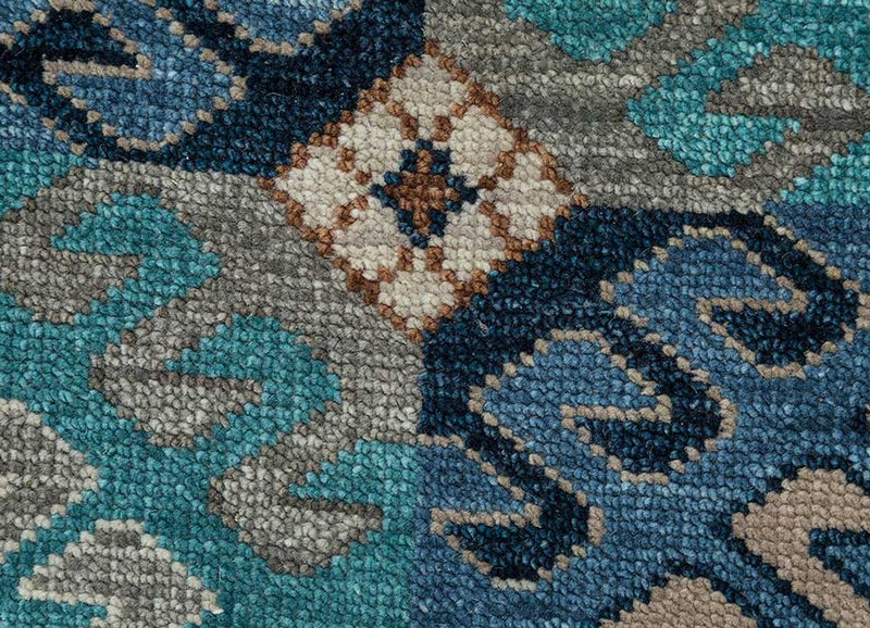 Tapis en laine - 240 x 150 cm - bleu clair