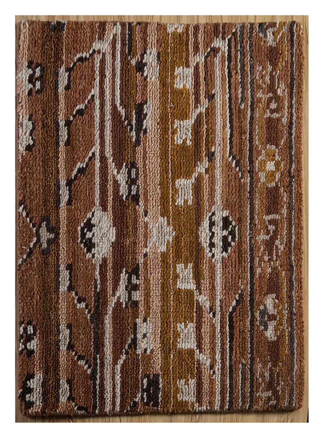 Tapis en laine - 300 x 240 cm - marron
