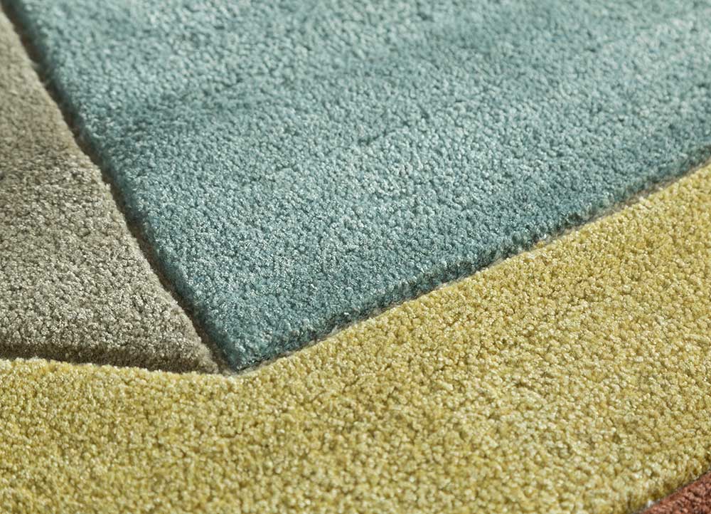 Tapis en laine - 240 x 170 cm - or