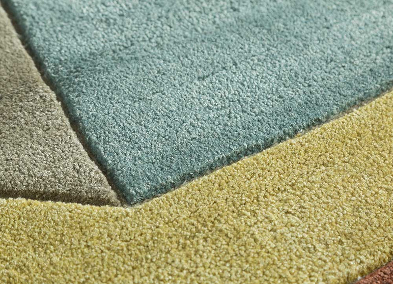 Tapis en laine - 240 x 170 cm - or