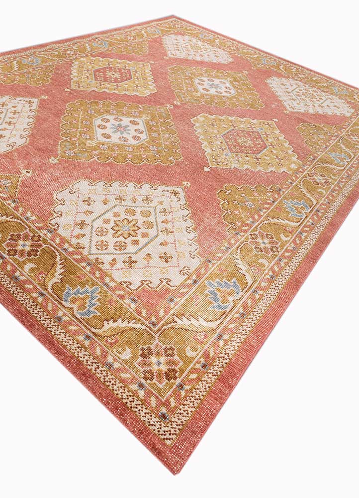 Tapis en laine - 300 x 240 cm - orange