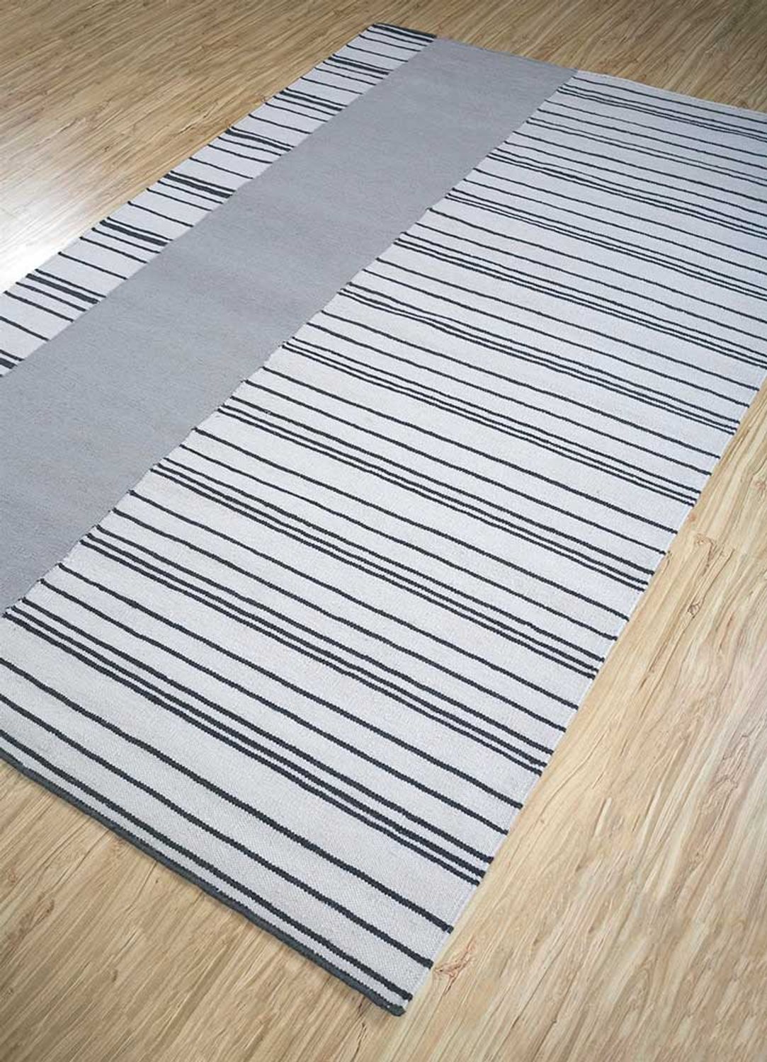 Tapis en laine - 240 x 150 cm - gris clair