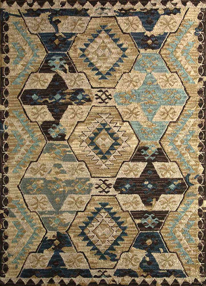 Tapis en laine - 300 x 240 cm - multicolore