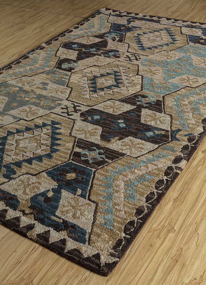 Tapis en laine - 300 x 240 cm - multicolore