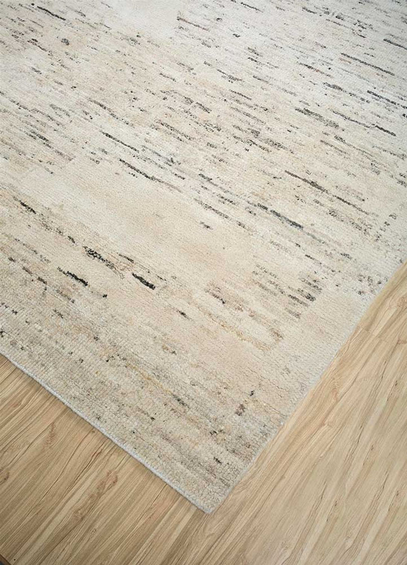 Tapis en laine - 300 x 240 cm - crème
