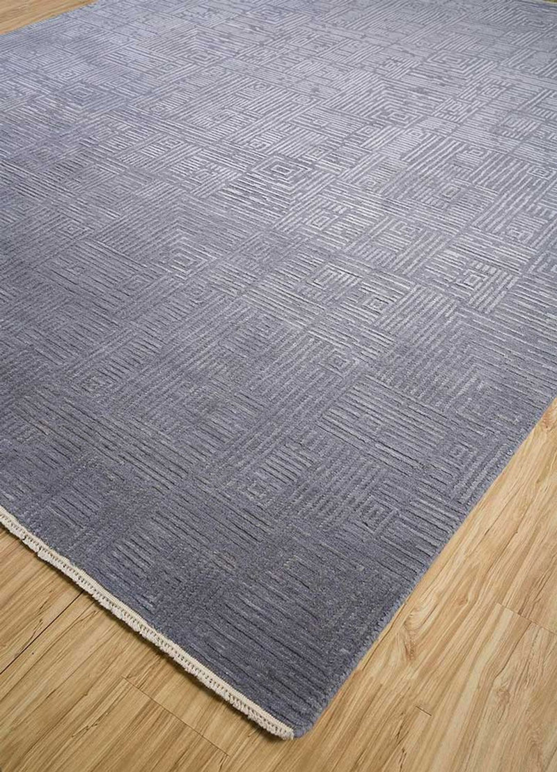 Tapis en laine - 300 x 240 cm - gris