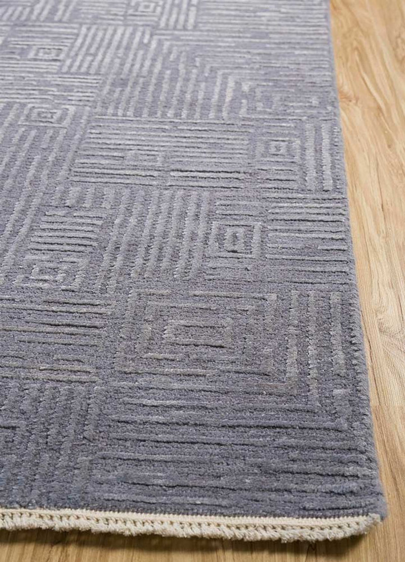 Tapis en laine - 300 x 240 cm - gris