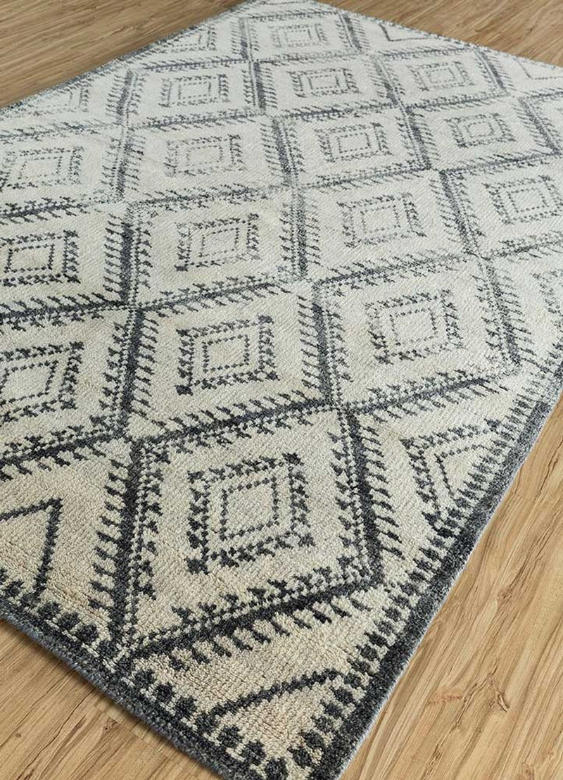 Tapis en laine - 300 x 200 cm - crème