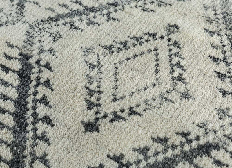 Tapis en laine - 300 x 200 cm - crème