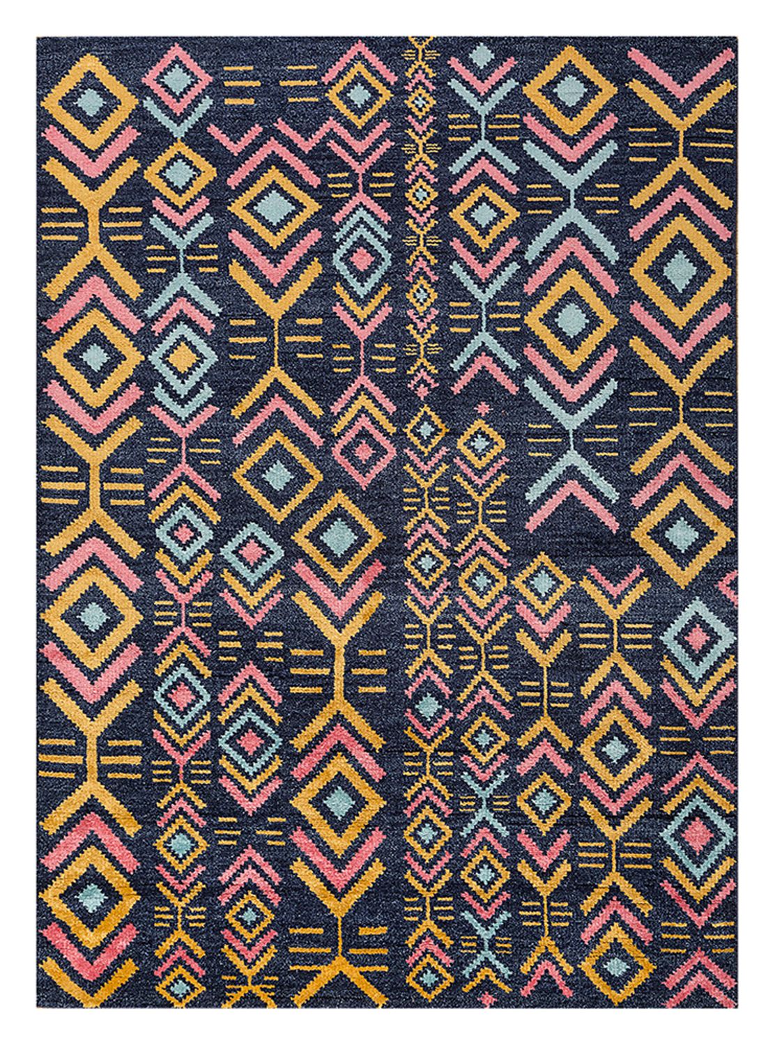 Tapis en laine - 300 x 200 cm - bleu