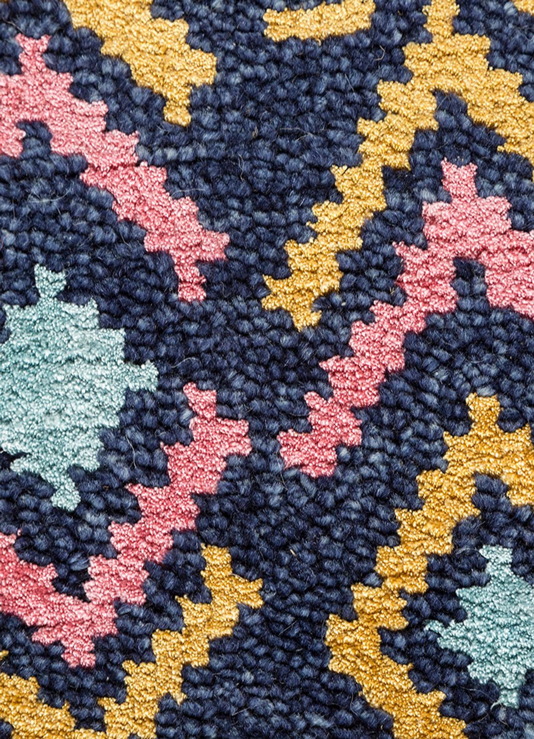 Tapis en laine - 300 x 200 cm - bleu