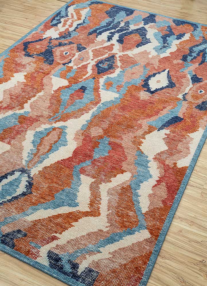 Tapis en laine - 300 x 200 cm - orange