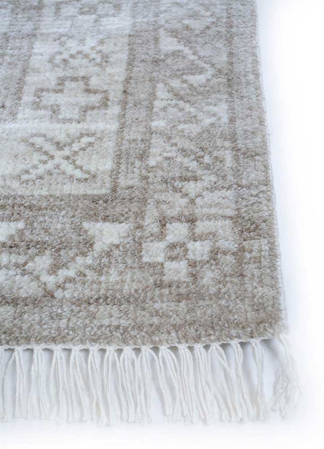 Tapis en laine - 300 x 240 cm - gris clair