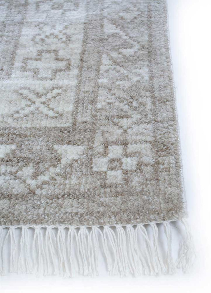 Tapis en laine - 300 x 240 cm - gris clair