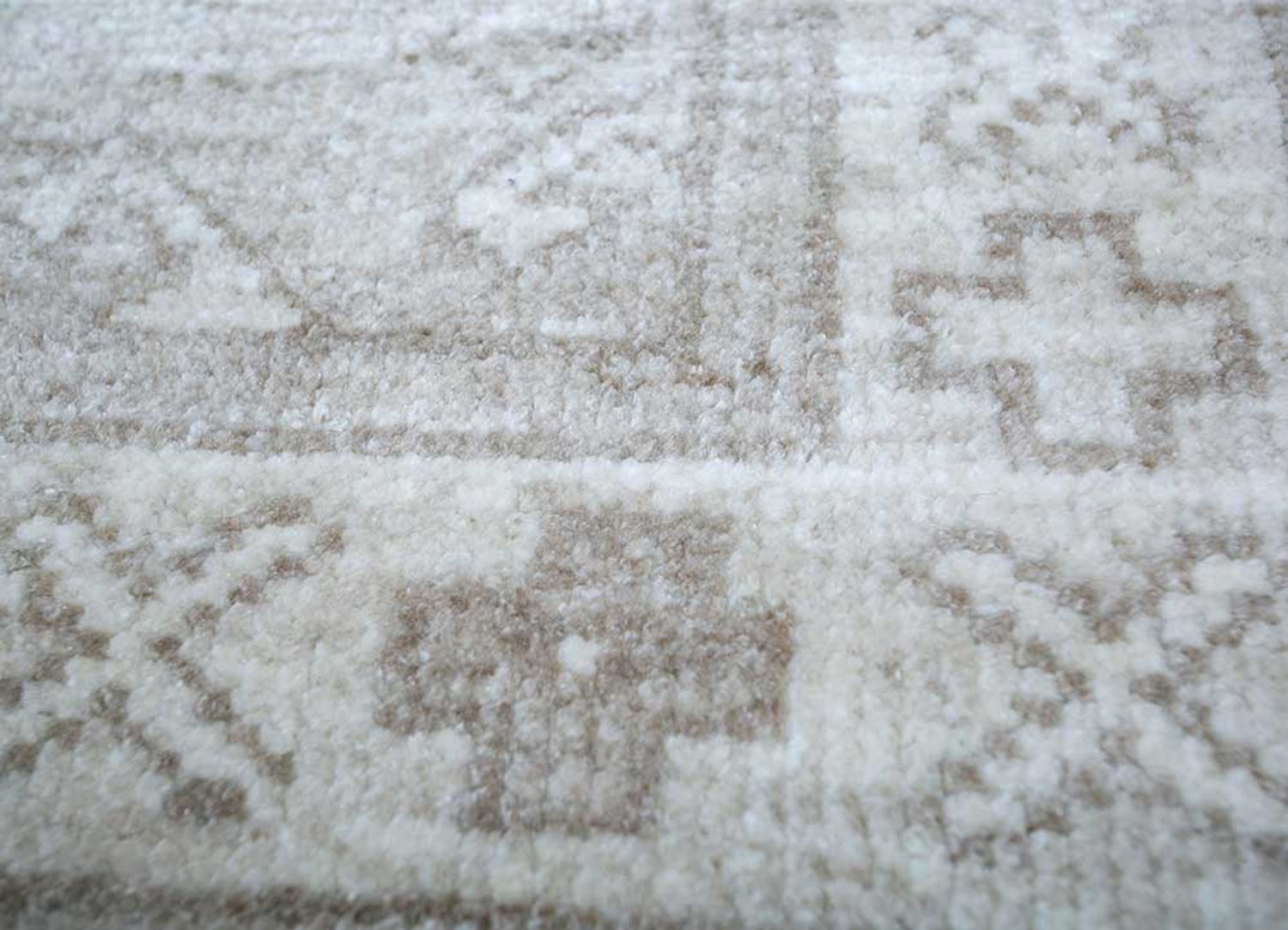 Tapis en laine - 300 x 240 cm - gris clair