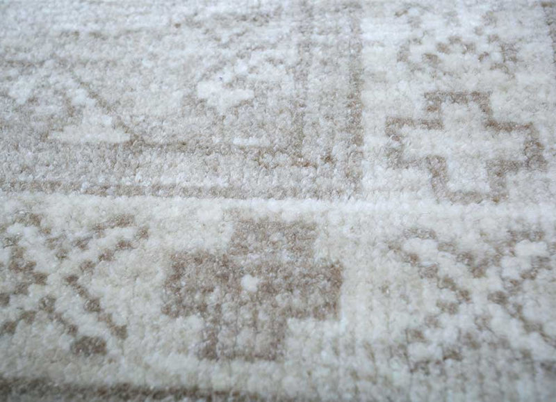 Tapis en laine - 300 x 240 cm - gris clair