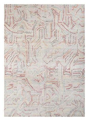 Tapis en laine - 300 x 240 cm - bleu
